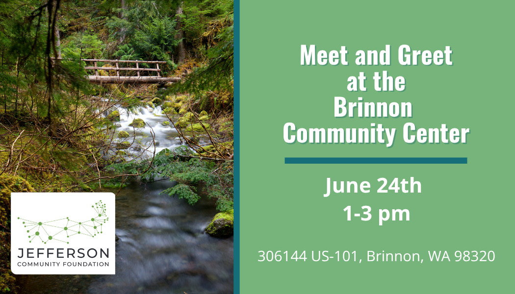 Meet and Greet in Brinnon june 24th 1-3pm